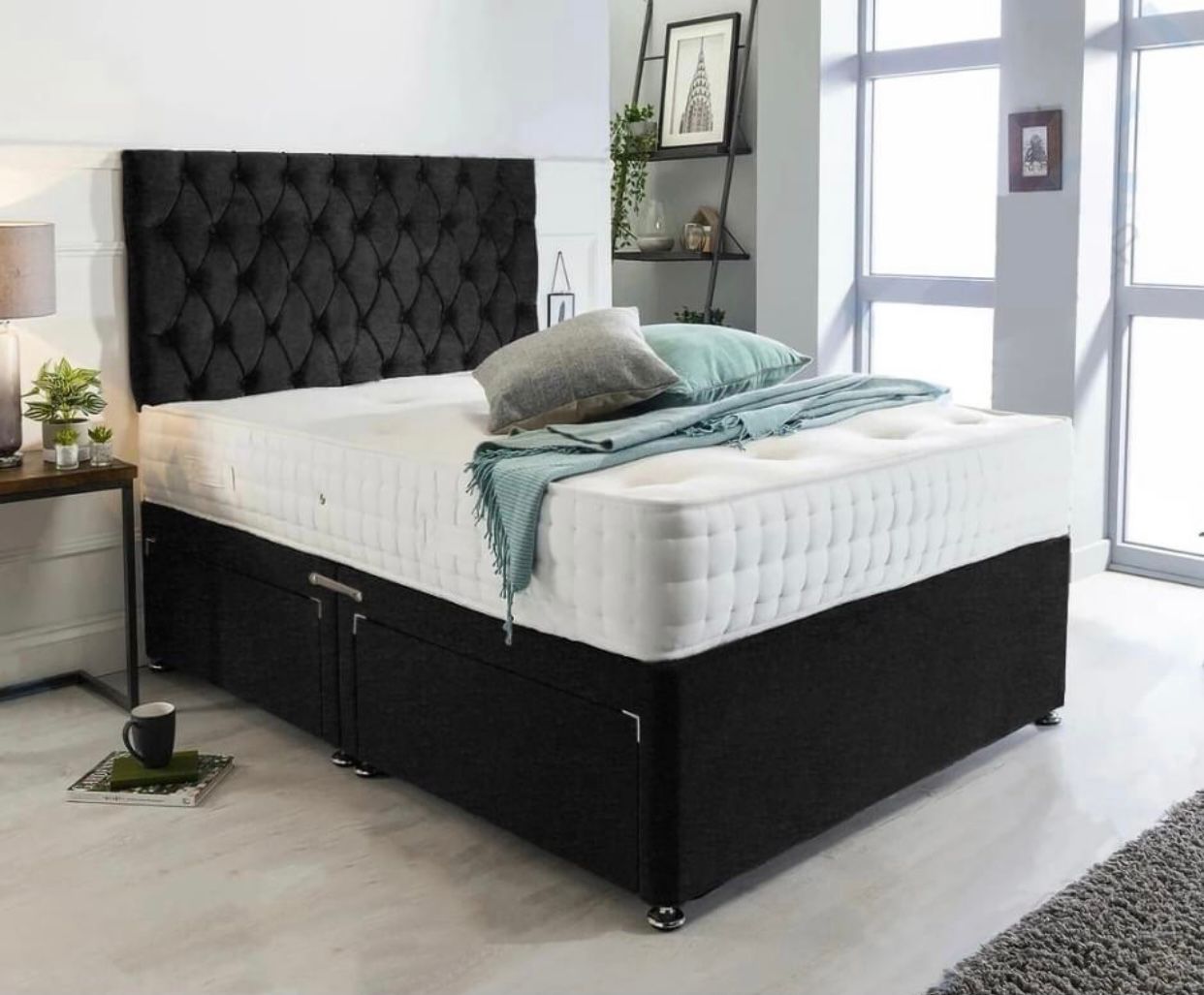 Mayver Winged Divan Bed